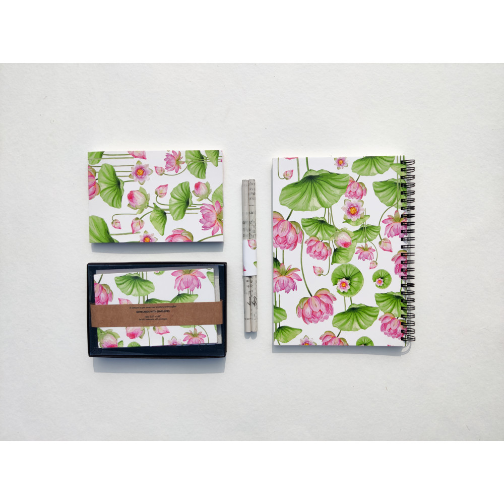 LOTUS STATIONERY KIT