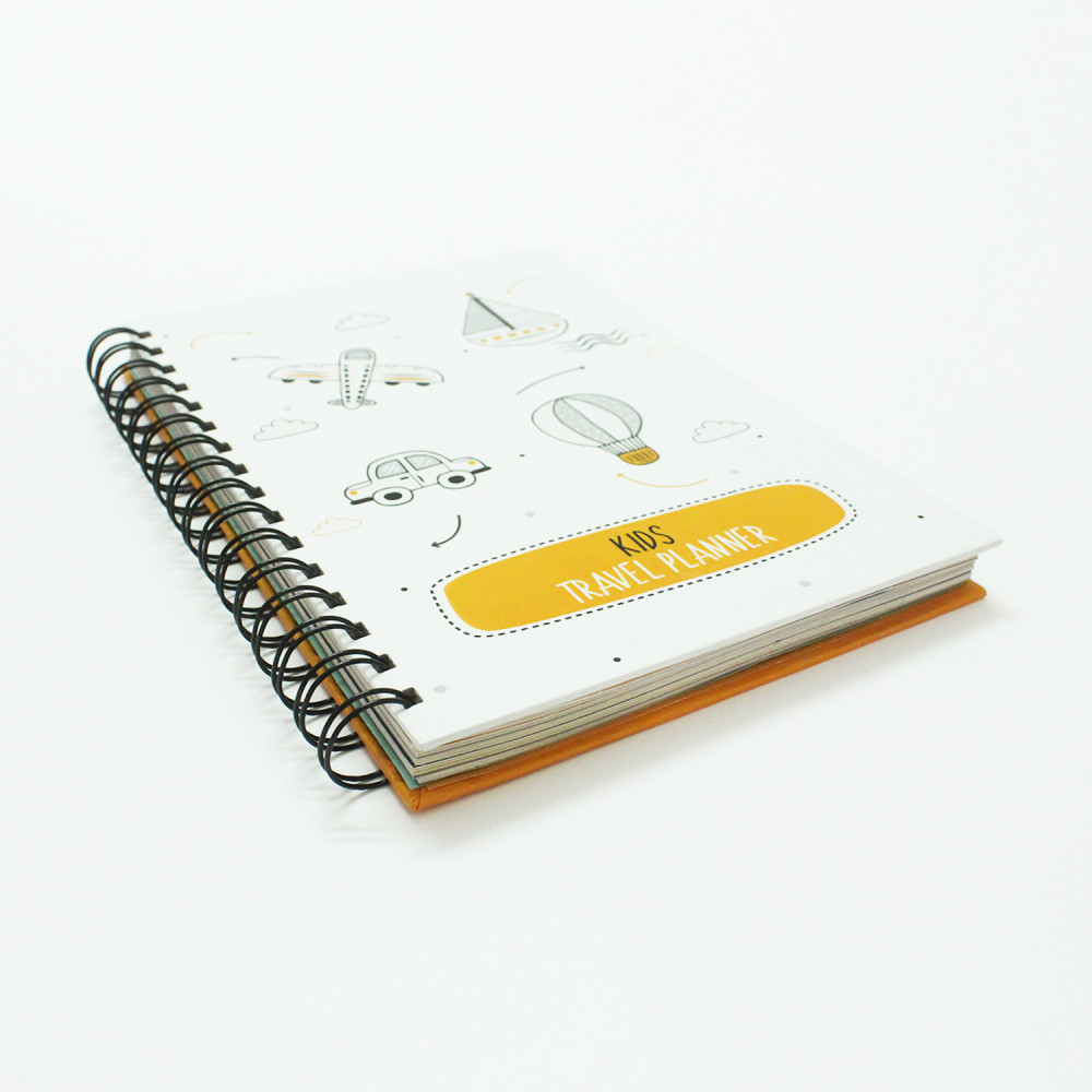 KIDS TRAVEL PLANNER-WHITE