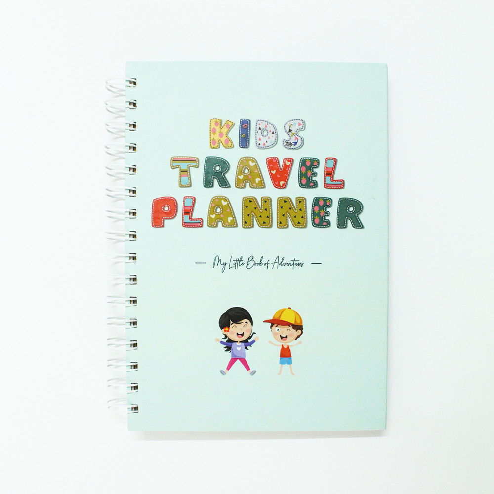 KIDS TRAVEL PLANNER-BLUE