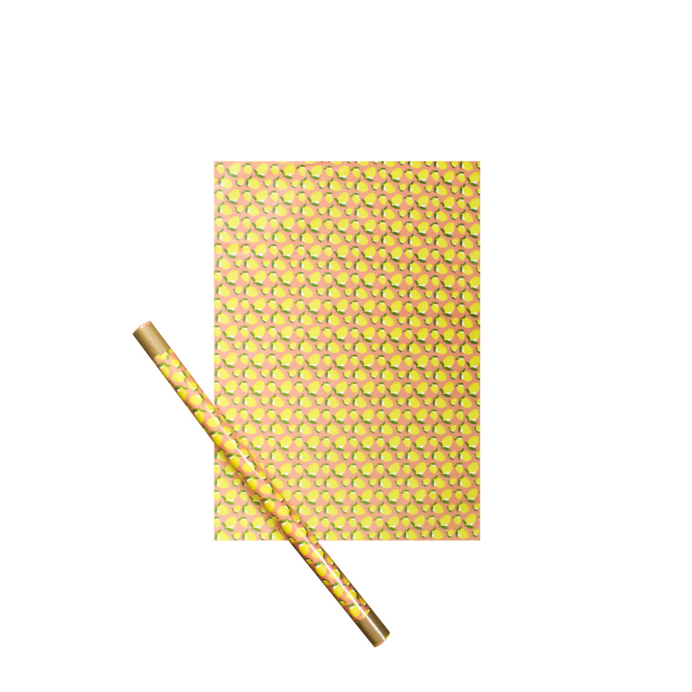 WRAPPING PAPER- LEMON