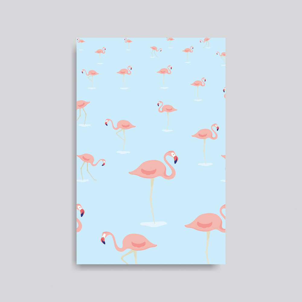 BLUE FLAMINGO 