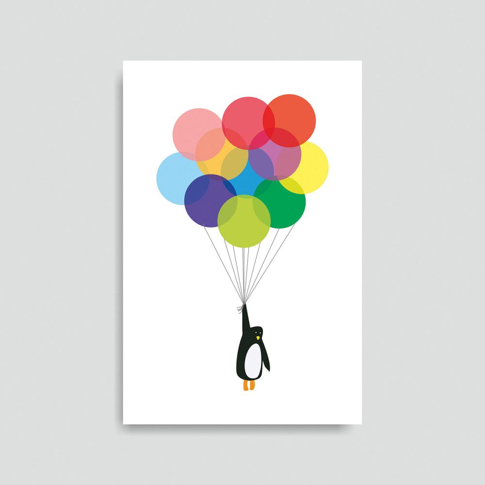 PENGUIN AND BALLOON