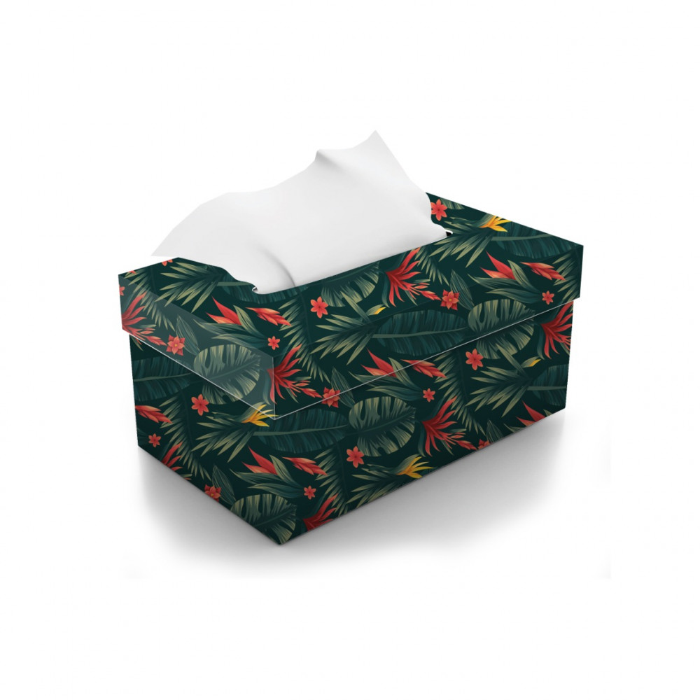 LUSH GREEN TISSUE BOX