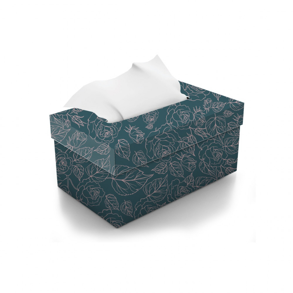 ROSEY COVEY TISSUE BOX