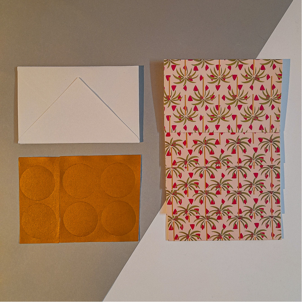 NOTECARDS WITH ENVELOPES- COCONUTY HAPPINESS